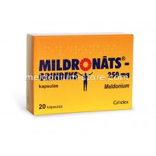 Meldonium  MILDRONATE® 250mg 20 capsules