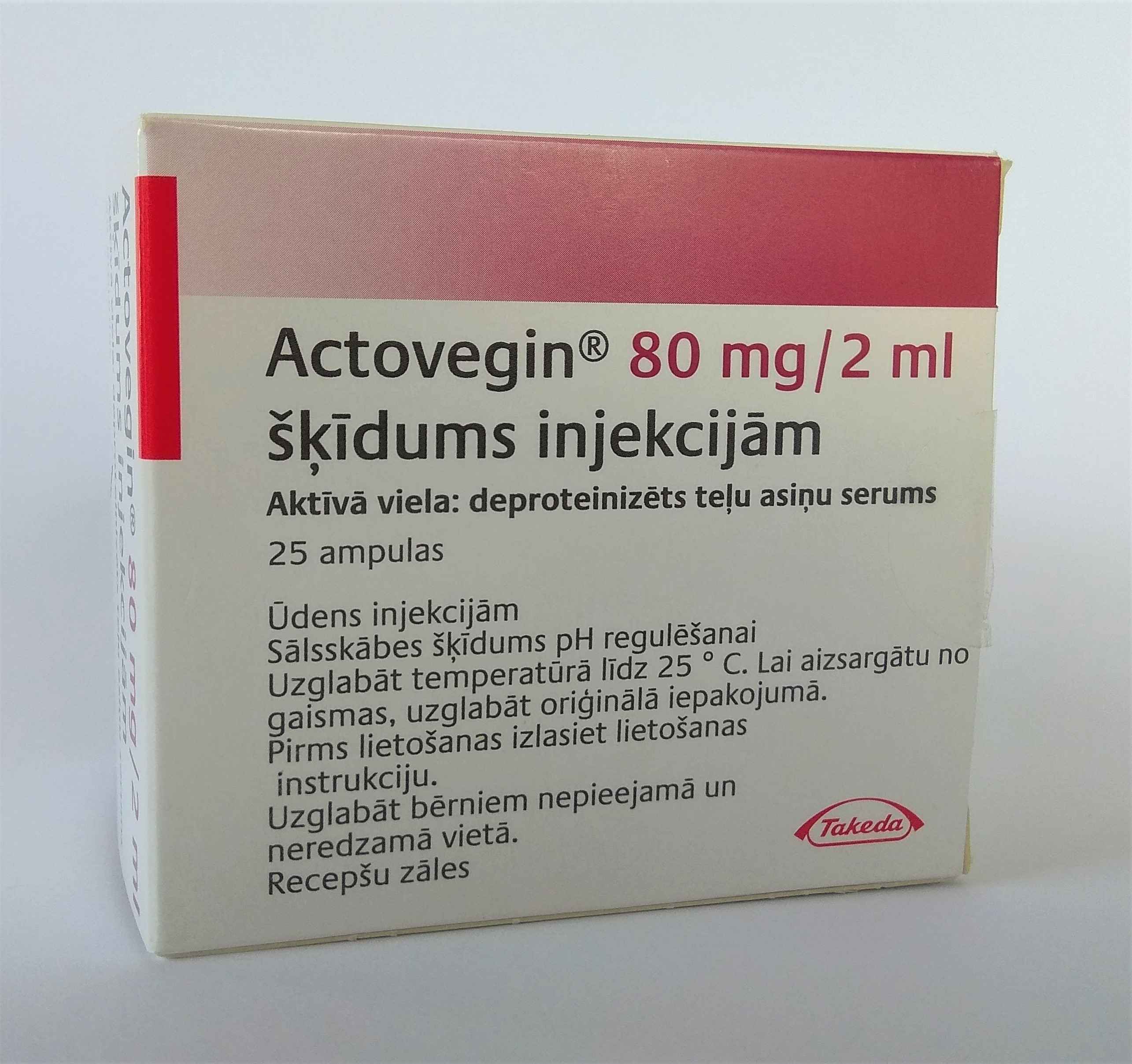 Actovegin injections 80mg/2ml n25